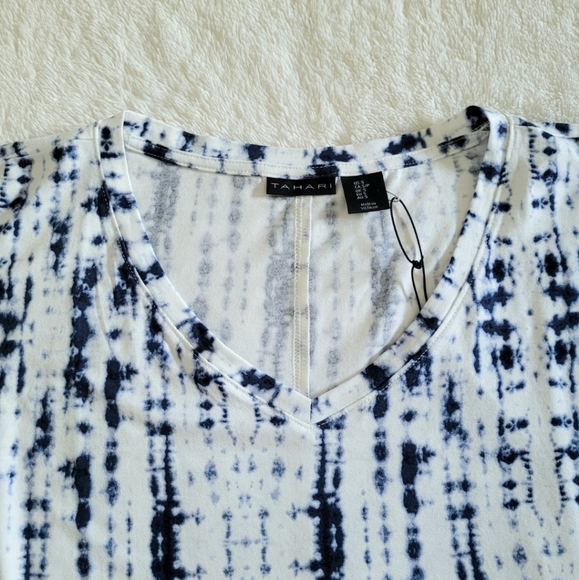 Tahari Tie Dye☮️ Top - NWT - Picture 4 of 11